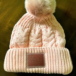 Love your melon cable hat